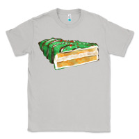 Moon Dust green christmas cake fa element 1 Classic Tee - FaDigitalArtStudio