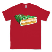 Red green christmas cake fa element 1 Classic Tee - FaDigitalArtStudio