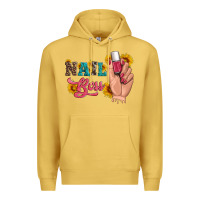 Antique Gold western sunflowers nail boss Premium Hoodie - Artiststas