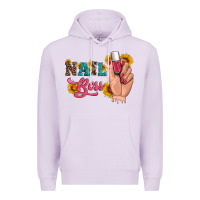 Lilac western sunflowers nail boss Premium Hoodie - Artiststas