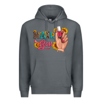 Rock western sunflowers nail boss Premium Hoodie - Artiststas