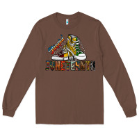 Chestnut steppin into juneteenth Long Sleeve Tee - SublimationCraftShop