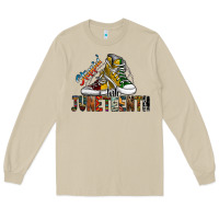 Mushroom steppin into juneteenth Long Sleeve Tee - SublimationCraftShop