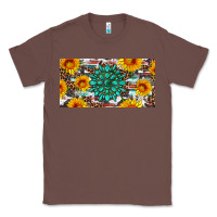 Chestnut gemtone and sunflowers license plate Classic Tee - Artiststas