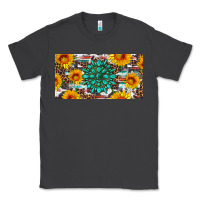 Smoke gemtone and sunflowers license plate Classic Tee - Artiststas