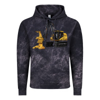 Cloud Black Feller Buncher Vintage Hoodie - LillyAllenDesigns