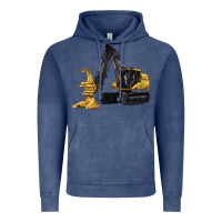Vintage Denim Feller Buncher Vintage Hoodie - LillyAllenDesigns