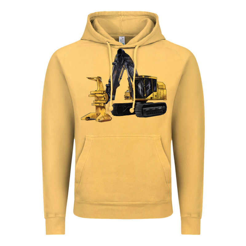 Feller Buncher Vintage Hoodie by LillyAllenDesigns | Teevron