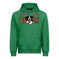 Emerald Border Collie Mom Urban Hoodie - Jasminsmagicworld
