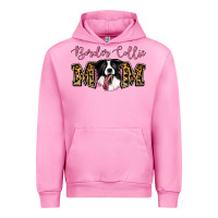 Fuchsia Pink Border Collie Mom Urban Hoodie - Jasminsmagicworld