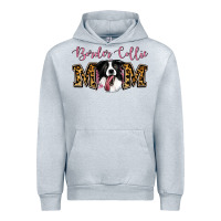Heather Grey Border Collie Mom Urban Hoodie - Jasminsmagicworld
