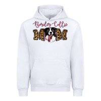 White Border Collie Mom Urban Hoodie - Jasminsmagicworld