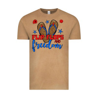 Vintage Camel flip flops and freedom Vintage Tee - BundleAndBundleShop