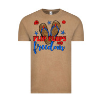 Flip Flops And Freedom Vintage Tee | Teevron