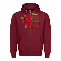 Burgundy Always chingona sometimes cabrona but never pendej Zipper Hoodie - RanaPortraitStore