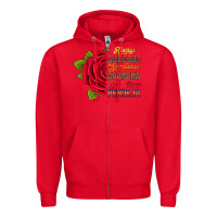 Red Always chingona sometimes cabrona but never pendej Zipper Hoodie - RanaPortraitStore