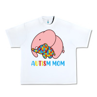 White autism awareness autism mom Urban Heavy Tee - CowhideDigitalArt