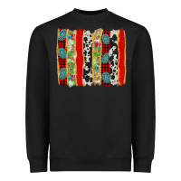 Black christmas brushstroke Heavyweight Sweatshirt - Jasminsmagicworld