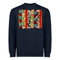 Navy christmas brushstroke Heavyweight Sweatshirt - Jasminsmagicworld