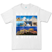 White greece acropolis famous sights gallery traveler souvenir t shirt Premium Tee - baoMotion