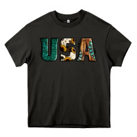 Asphalt usa basic bold font western Heavy Core Tee - Jasminsmagicworld
