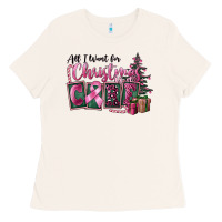 Bone all i want for christmas is cure Ladies Tee - FaDigitalArtStudio