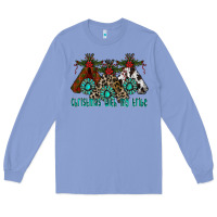 Christmas With Tribe Long Sleeve Tee | Teevron
