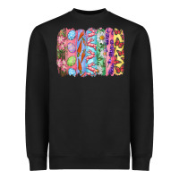 Black Easter Brushstrokes Heavyweight Sweatshirt - RanaPortraitStore