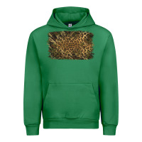 Emerald Camouflage Leopard Background Urban Hoodie - Jasminsmagicworld