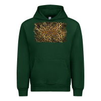 Foreset Green Camouflage Leopard Background Urban Hoodie - Jasminsmagicworld