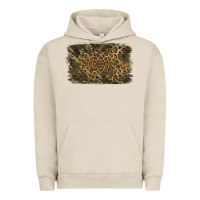 Pigment French Oak Camouflage Leopard Background Urban Hoodie - Jasminsmagicworld