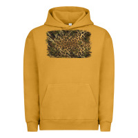 Pigment Peanut Butter Camouflage Leopard Background Urban Hoodie - Jasminsmagicworld