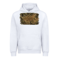 White Camouflage Leopard Background Urban Hoodie - Jasminsmagicworld