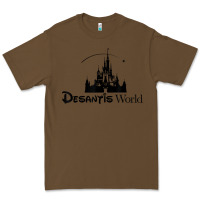Cacao desantis world anti woke corporation political t shirt Premium Tee - baoMotion