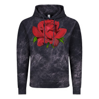 Cloud Black Oklahoma Rose Illustrations Vintage Hoodie - LillyAllenDesigns