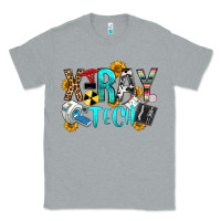 Heather Grey x ray tech Classic Tee - OliviaCreatesArt
