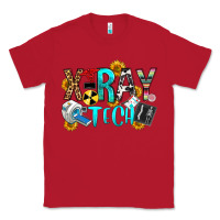 Red x ray tech Classic Tee - OliviaCreatesArt