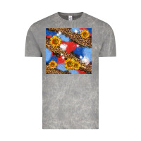 Cloud Rock western 4th of july seamless pattern Vintage Tee - BundleAndBundleShop