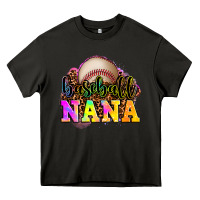 Asphalt baseball nana Heavy Core Tee - OliviaCreatesArt