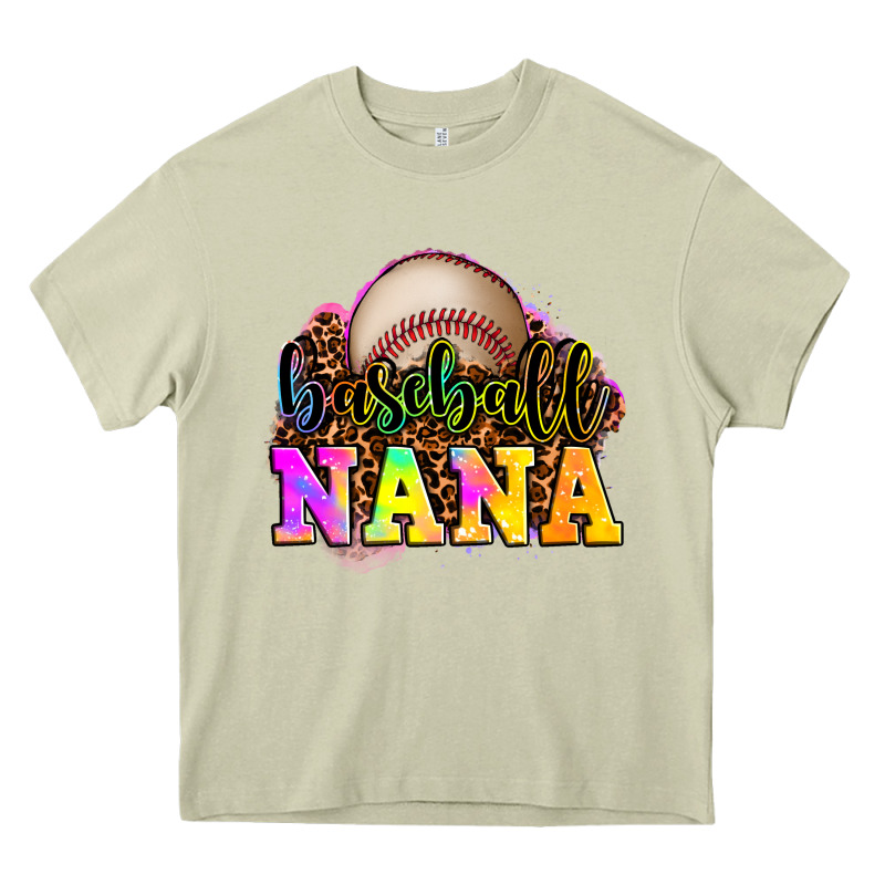 Baseball Nana Heavy Core Tee by OliviaCreatesArt | Teevron