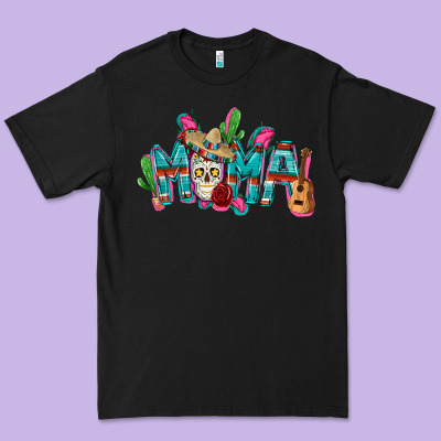 Mexican Mama Mother's Day Premium Tee Designed By Fadigitalartstudio