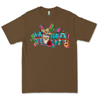 Cacao Mexican mama Mother's Day Premium Tee - FaDigitalArtStudio