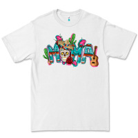 White Mexican mama Mother's Day Premium Tee - FaDigitalArtStudio