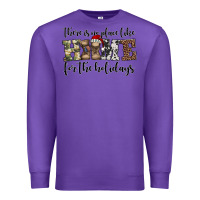 Purple army christmas proud veteran Premium Sweatshirt - Jasminsmagicworld