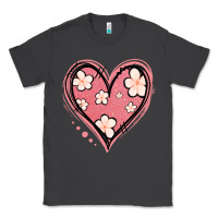 Smoke floral pink glitter heart Classic Tee - Jasminsmagicworld