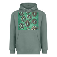 Sage turquoise gemstone glitter Heavyweight Hoodie - Jasminsmagicworld