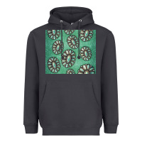 Smoke turquoise gemstone glitter Heavyweight Hoodie - Jasminsmagicworld