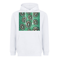 White turquoise gemstone glitter Heavyweight Hoodie - Jasminsmagicworld