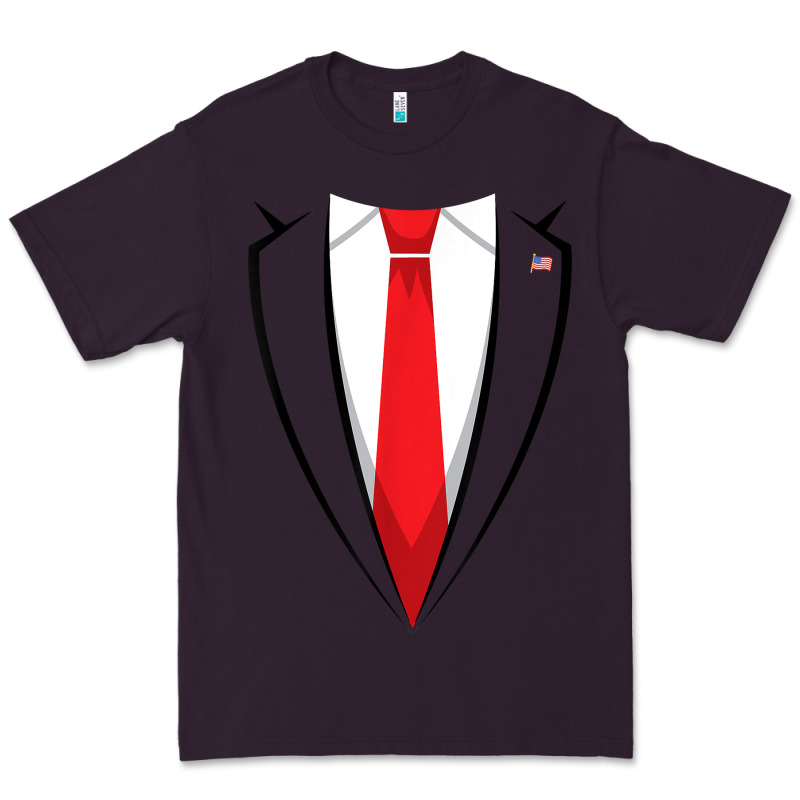 Halloween Trump Suit Shirt Us President Easy Costume T Shirt Premium Tee by baoMotion | Teevron