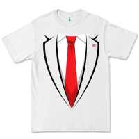 White halloween trump suit shirt us president easy costume t shirt Premium Tee - baoMotion